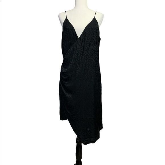 𝅺🆕 Cushnie x Target Leopard Print Asymmetric Slip Dress - Picture 3 of 10